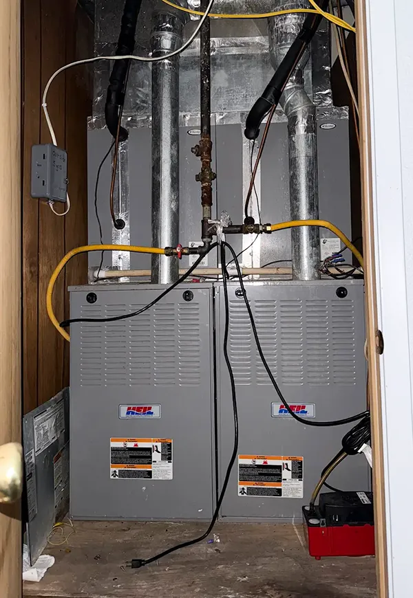 HVAC installation for a customer in Springdale AR